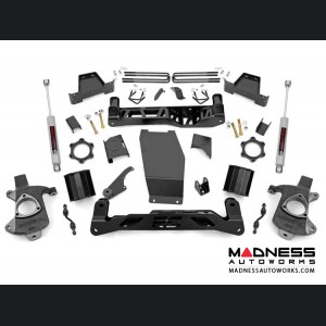 Chevy Silverado 1500 4WD Suspension Lift Kit w/ N3 Shocks - 6" Lift - Aluminum Stamped Steel